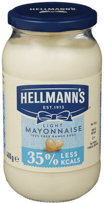 Hellmann's Light Mayonnaise Glass 400g