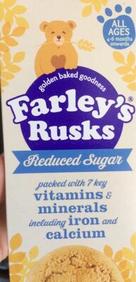 farley's reduced sugar rusks