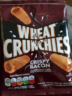 Crunch bacon crisps