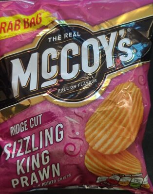 McCoy's Ridge Cut Sizzling King Prawn