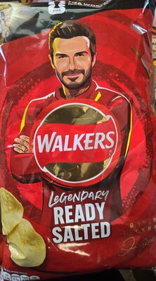 Ready salted crisps