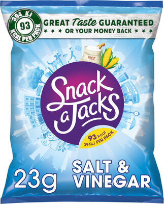 Snack a Jacks Salt & Vinegar Rice Cakes 23g