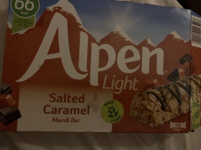 Alpen light salted caramel