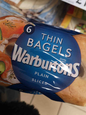 Plain Thin Bagels