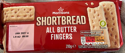 Mor Shortbread Fingers 210g