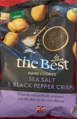 Morrisons the Best HAND COOKED Skin On SEA SALT &