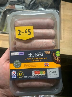 Pork And Yorkshire Ale Sausages