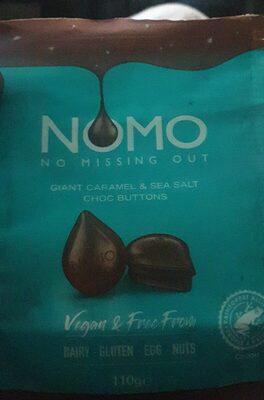 Giant Caramel & Sea Salt Choc Buttons