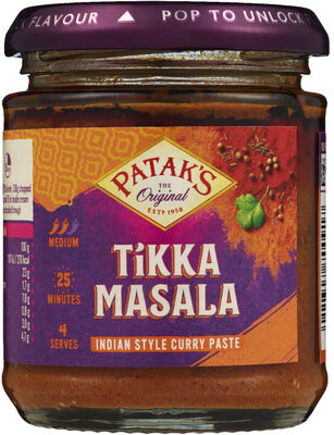 Tikka Masala Paste 165g Pataks