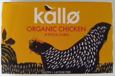 Organic Chicken Stock Cubes 8 Pack