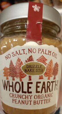 Crunchy Organic Peanut Butter