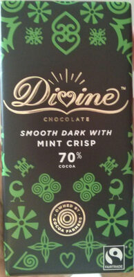 Smooth Dark Chocolate with Mint Crisp