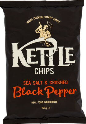 Sea salt with crushed black pepper