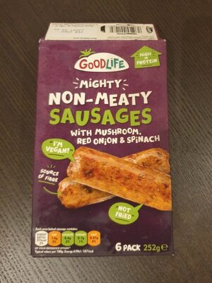 Mighty Non-Meaty Sausages