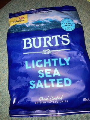 Burts Lightly sea salted