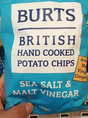 Burts Sea Salt & Malted Vinegar Potato Chips imp