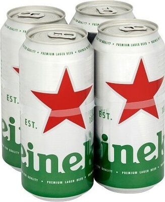 Lager Beer 4 x Cans