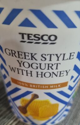 Greek style yoghurt with honey