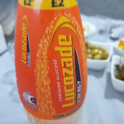 MADE WITH 100ml GLUCOSE cozade ENERGY ORANGE