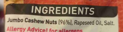 Jumbo Cashew nuts