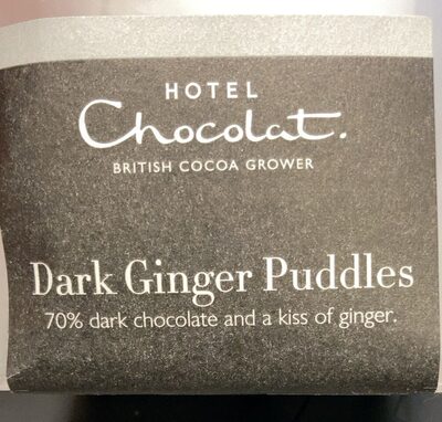 Dark ginger puddles