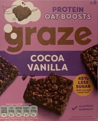 Protein Oat Boosts Cocoa Vanilla
