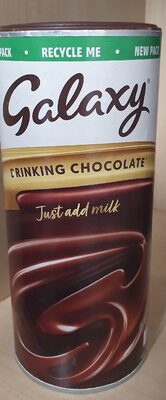 RECYCLE ME . NEW PACK Galaxy DRINKING CHOCOLATE Ju