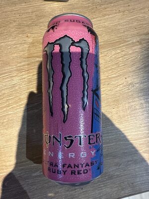L-CARNITINE MONSTER ENERGY ULTRA FANTASY RUBY RED