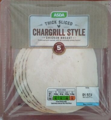 Thick sliced chicken breast