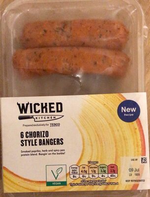 Chorizo style bangers