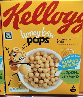Kelloggs Honey Pops 330g