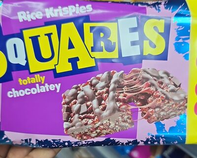 Kellag Rice Krispies £2.25 SQUARES Bars chocola to