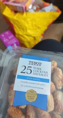 25 cocktail sausages