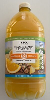 Orange,lemon & pineaple