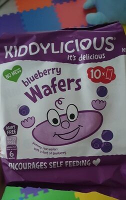 Blueberry wafers