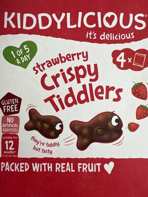 strawberry crispy tiddlers
