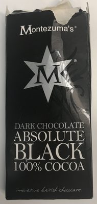 DARK CHOCOLATE 100% ABSOLUTE BLACK