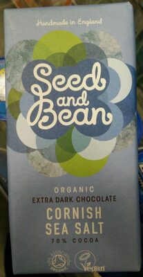 Chokolade MøRK 70% Cornish Sea Salt Ø - 85 GR - Naturesource