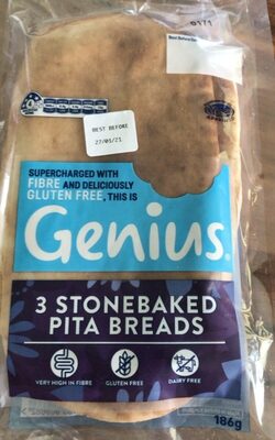 Stonebaked pita bread