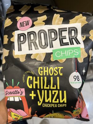 Ghost Chili Yuzi Lentil Chips