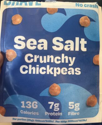 Roasted chickpeas sea salt