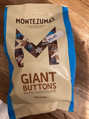 Montezuma’s giant buttons white chocolate