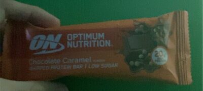 Chocolate caramel whipped protein bar