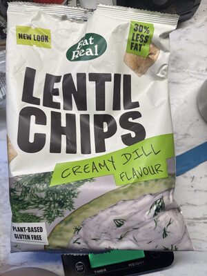 Lentil Chips Creamy Dill