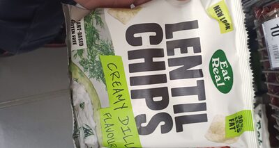 Lentil Chips Creamy Dill Flavour