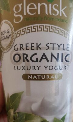 Greek Style Organic Luxury Natural Yogurt