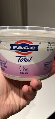 Yogurt greco Total  0 %