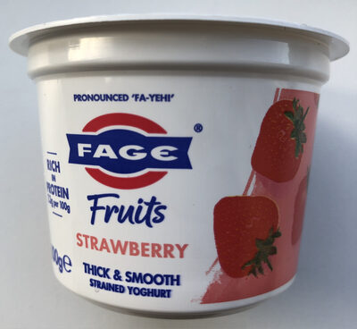 Greek Recipe Strained Yoghurt with Strawberry