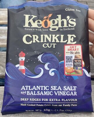 Crinkle Cut: Atlantic sea salt and balsamic vinegar