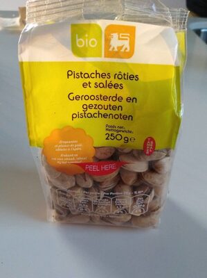 Pistaches rôties et salées